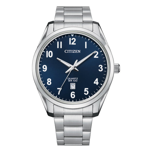 Citizen Dress Quartz Men's Blue Watch BI1031-51L Watches Citizen 