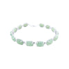 Jade Cushion Bracelet in Sterling Silver Bracelets Bevilles 