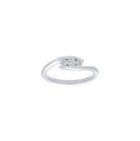 Cubic Zirconia Ring in Sterling Silver Rings Bevilles 