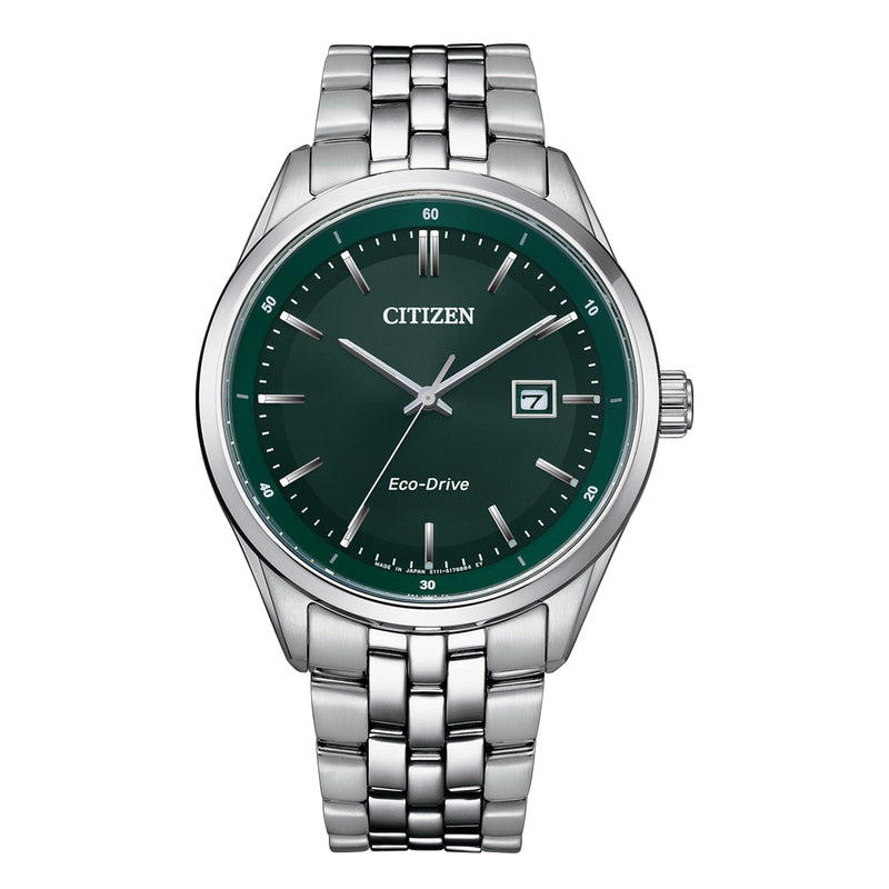 Citizen Dress Eco-Drive Men's Green Watch BM7569-89X Watches Citizen 