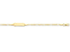 Children's 9ct Yellow Gold ID Bracelet Bracelets Bevilles 