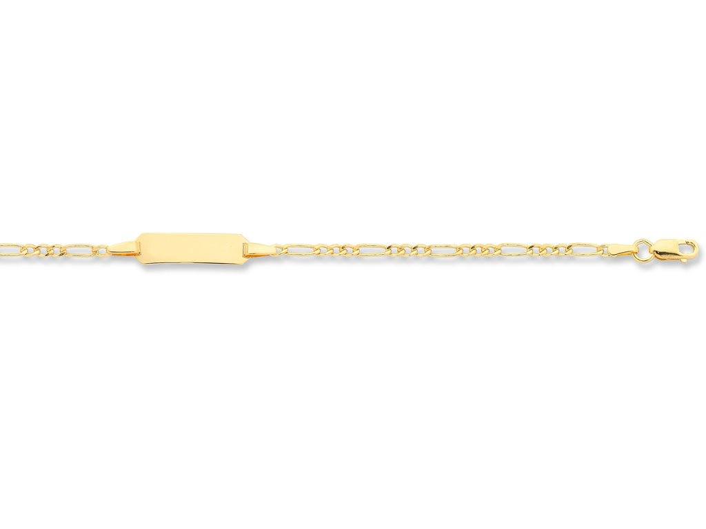 Children's 9ct Yellow Gold ID Bracelet Bracelets Bevilles 