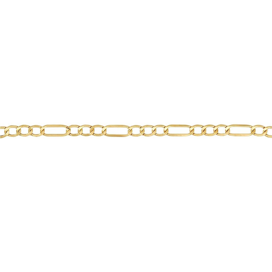 Children's 9ct Yellow Gold Silver Infused Padlock Bracelet Bracelets Bevilles 