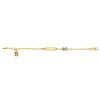 Children's Teddy Bear ID Bracelet in 9ct Gold Bracelets Bevilles 
