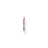 Thomas Sabo Single Hoop Earring White Stones Earrings Thomas Sabo 