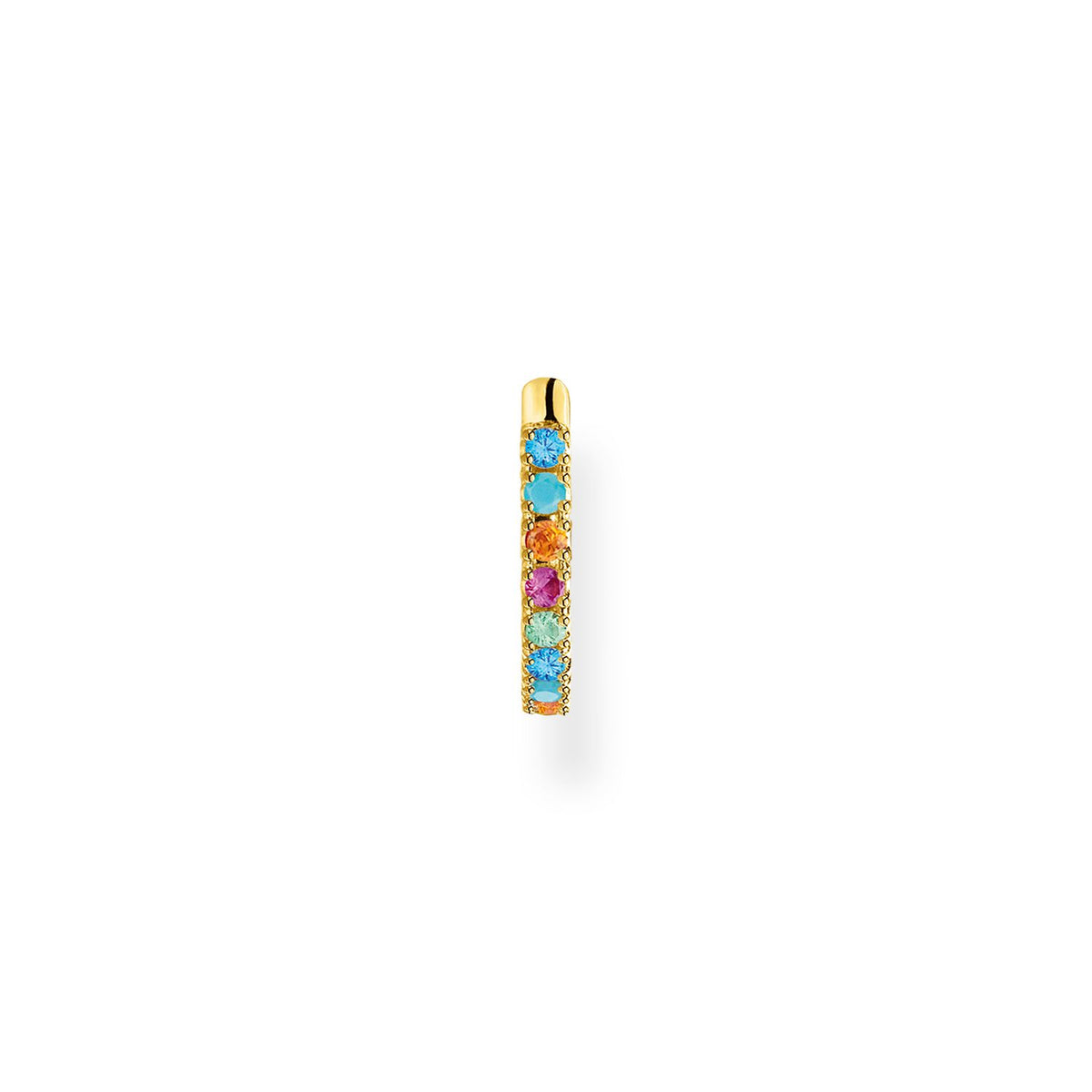 Thomas Sabo Single Hoop Earring Colourful Stones Earrings Thomas Sabo 