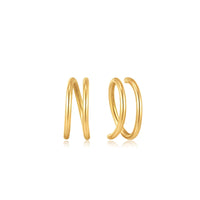 Ania Haie 14kt Gold Twist Earrings earrings Ania Haie 