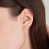 Ania Haie 14kt Gold Triple Ball Stud Earrings earrings Ania Haie 