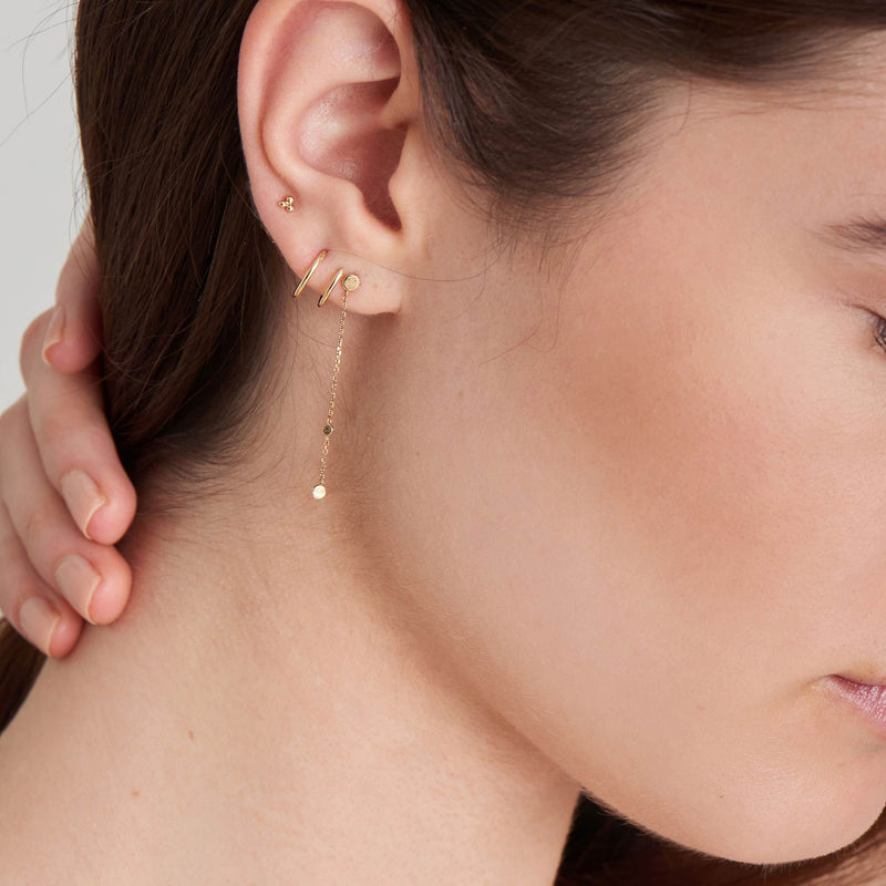Ania Haie 14kt Gold Twist Earrings earrings Ania Haie 