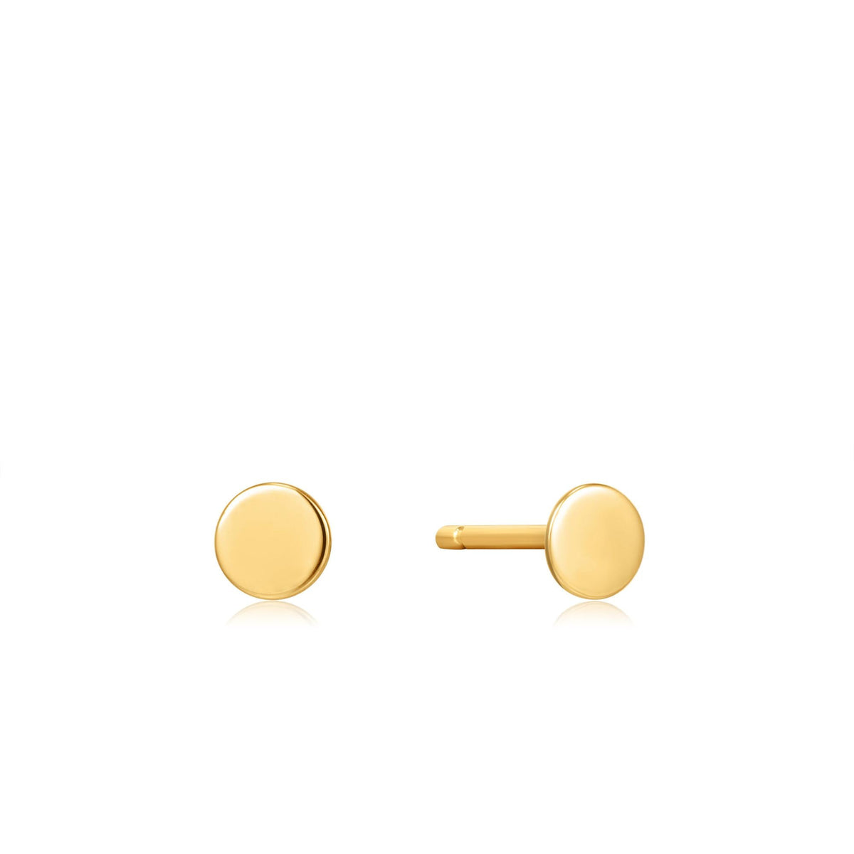 Ania Haie 14kt Gold Disc Stud Earrings earrings Ania Haie 