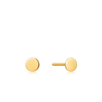 Ania Haie 14kt Gold Disc Stud Earrings earrings Ania Haie 