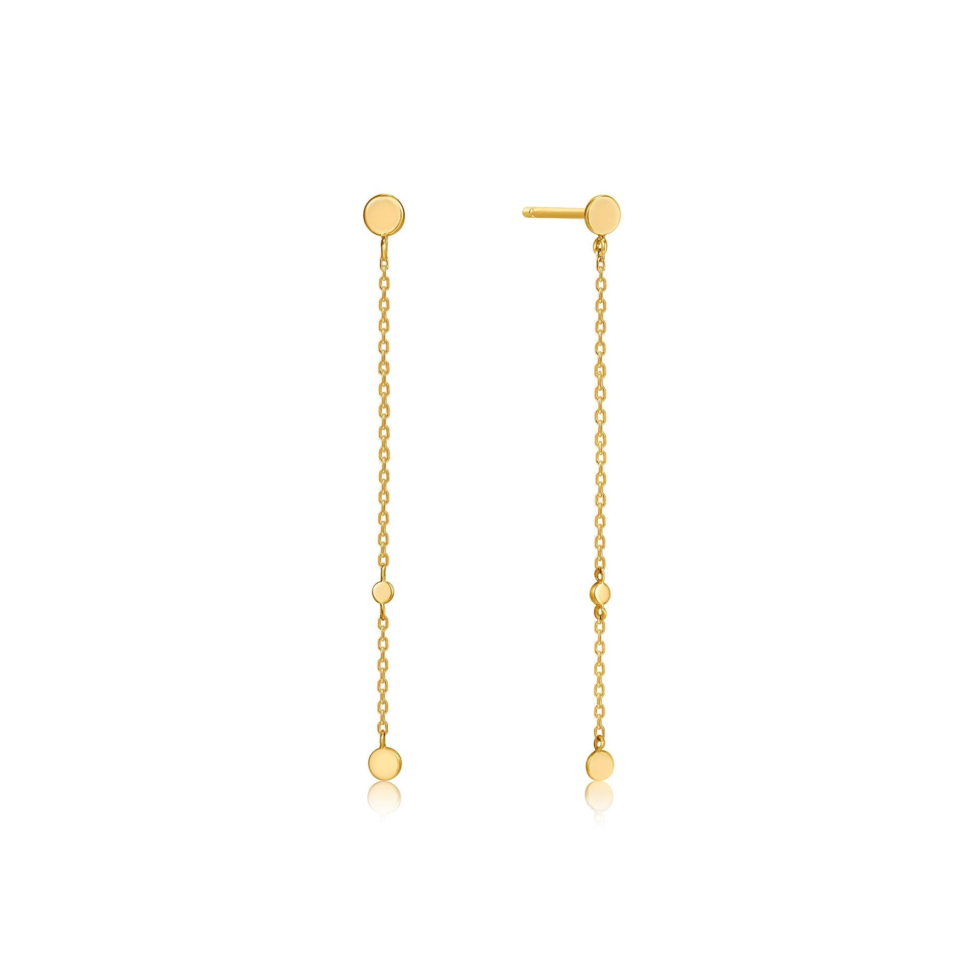 Ania Haie 14kt Gold Disc Drop Earrings earrings Ania Haie 