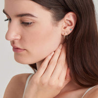 Ania Haie 14kt Gold Mini Hoop Stud Earrings earrings Ania Haie 