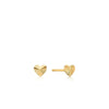 Ania Haie 14kt Gold Heart Stud Earrings earrings Ania Haie 