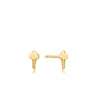 Ania Haie 14kt Gold Key Stud Earrings earrings Ania Haie 