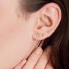 Ania Haie 14kt Gold Padlock Stud Earrings earrings Ania Haie 
