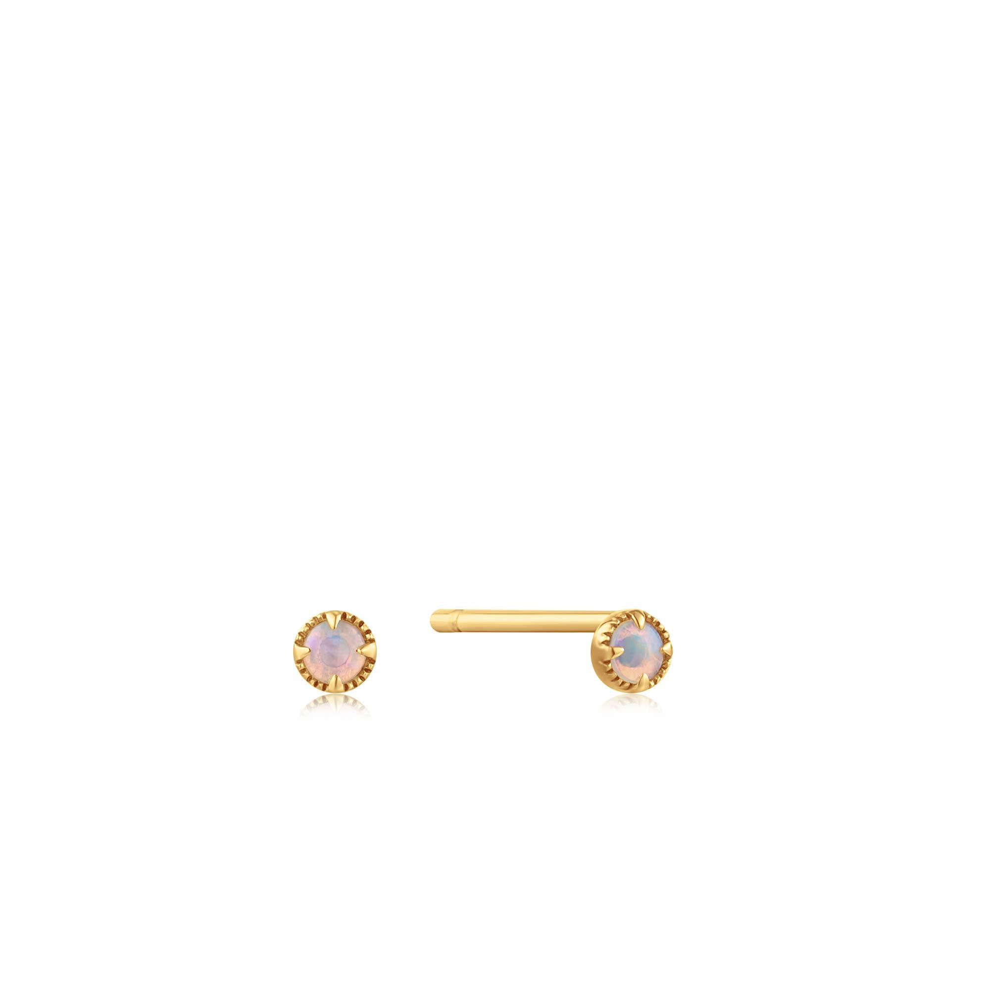 Ania Haie 14kt Gold Opal Stud Earrings earrings Ania Haie 