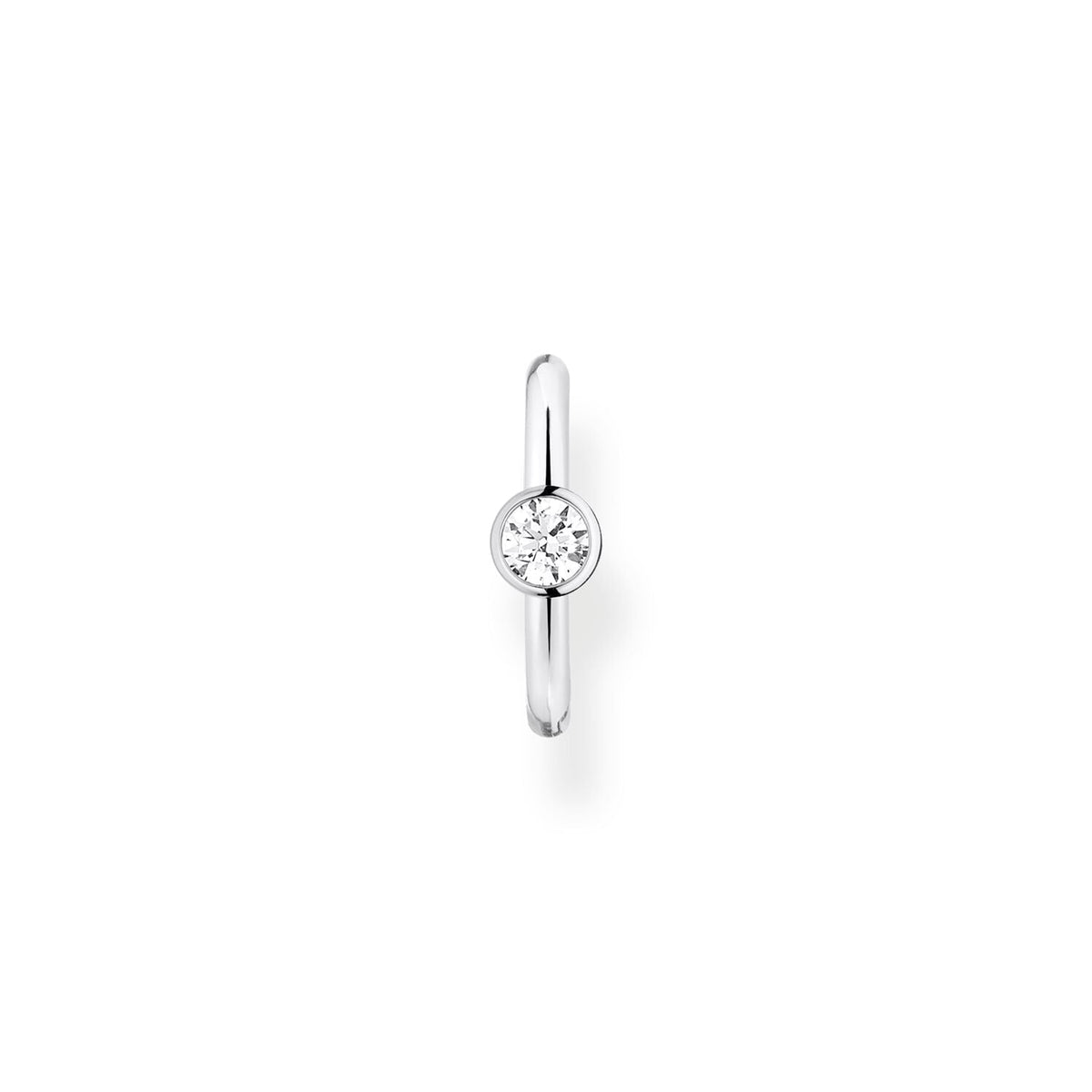 Thomas Sabo Ear Cuff White Stone (Single) Earrings Thomas Sabo 