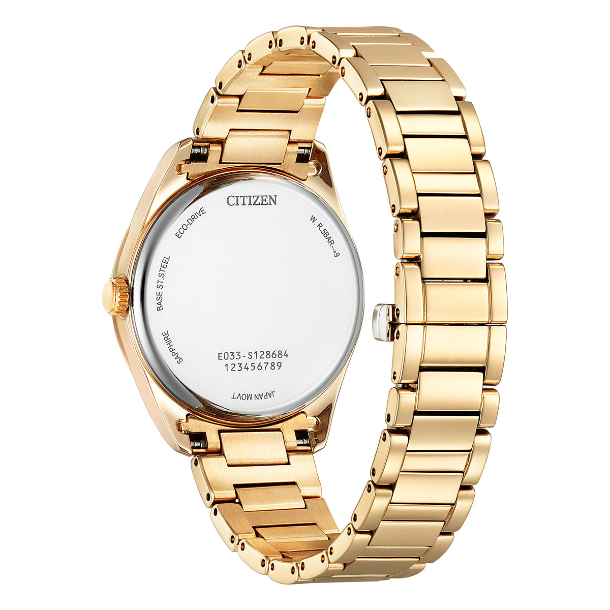 Citizen Dress Eco-Drive Women's White Watch EM0973-55A Watches Citizen 