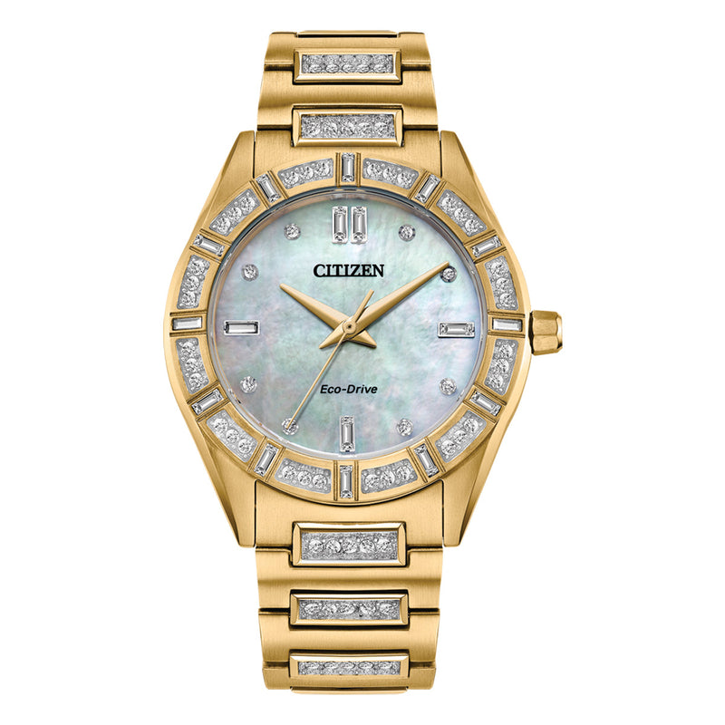 Citizen Women's Eco-Drive Dress Watch EM1022-51D Watches Citizen 