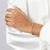 9ct Yellow Gold Silver Infused Belcher Bracelet Bracelets Bevilles 