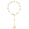 Islamic Rosary Bracelet in 9ct Yellow Gold Silver Infused Bracelets Bevilles 