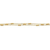 9ct Yellow Gold Silver Infused Strand & Bead Bracelet Bracelets Bevilles 