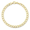 9ct Yellow Gold Bracelet 19cm Bracelets Bevilles 