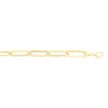 9ct Yellow Gold Silver Infused Oval Link Bracelet Bracelets Bevilles 