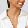 9ct Yellow Gold Silver Infused Chain And Ball Necklace 50cm Necklaces Bevilles 