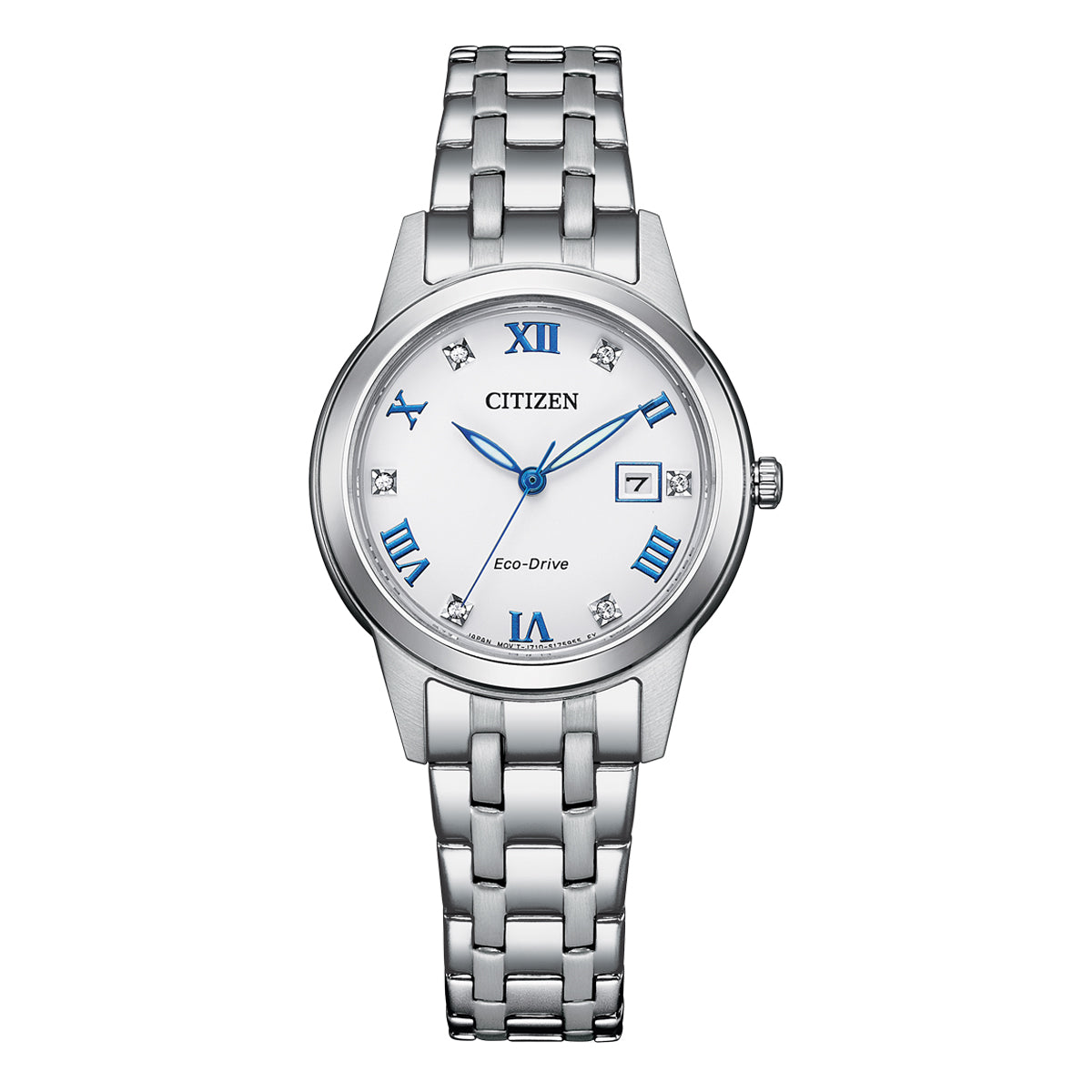 Citizen Dress Eco-Drive Women's White Watch FE1240-81A Watches Citizen 
