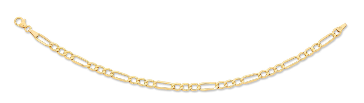 9ct Yellow Gold Silver Infused Bracelet Bracelets Bevilles 