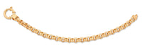 9ct Yellow Gold Silver Infused Belcher Bracelet Bracelets Bevilles 