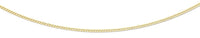 9ct Yellow Gold Open Curb Necklace 60cm Necklaces Bevilles 