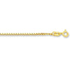 9ct Yellow Gold Silver Infused Necklace 50cm Necklaces Bevilles 
