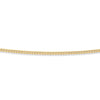 9ct Yellow Gold Silver Infused Chain Necklace 45cm Necklaces Bevilles 
