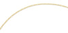 50cm 9kt Yellow Gold Hollow Figaro Chain Necklace