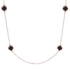 Bronzallure Small Four-Leaf Clover Long Necklace Necklace Bronzallure 