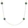 Bronzallure Small Four-Leaf Clover Long Necklace Necklace Bronzallure 