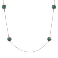Bronzallure Small Four-Leaf Clover Long Necklace Necklace Bronzallure 