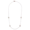 Bronzallure Small Four-Leaf Clover Long Necklace Necklace Bronzallure 