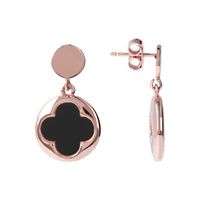 Bronzallure Four-Leaf Clover Dangle Earrings Earring Bronzallure 