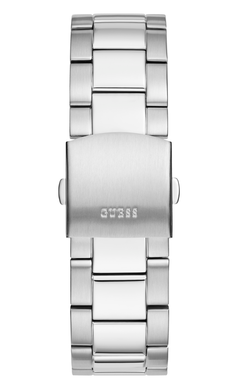 Guess Trophy Black and Silver Men's Analogue Watch GW0390G1 Watches Guess 