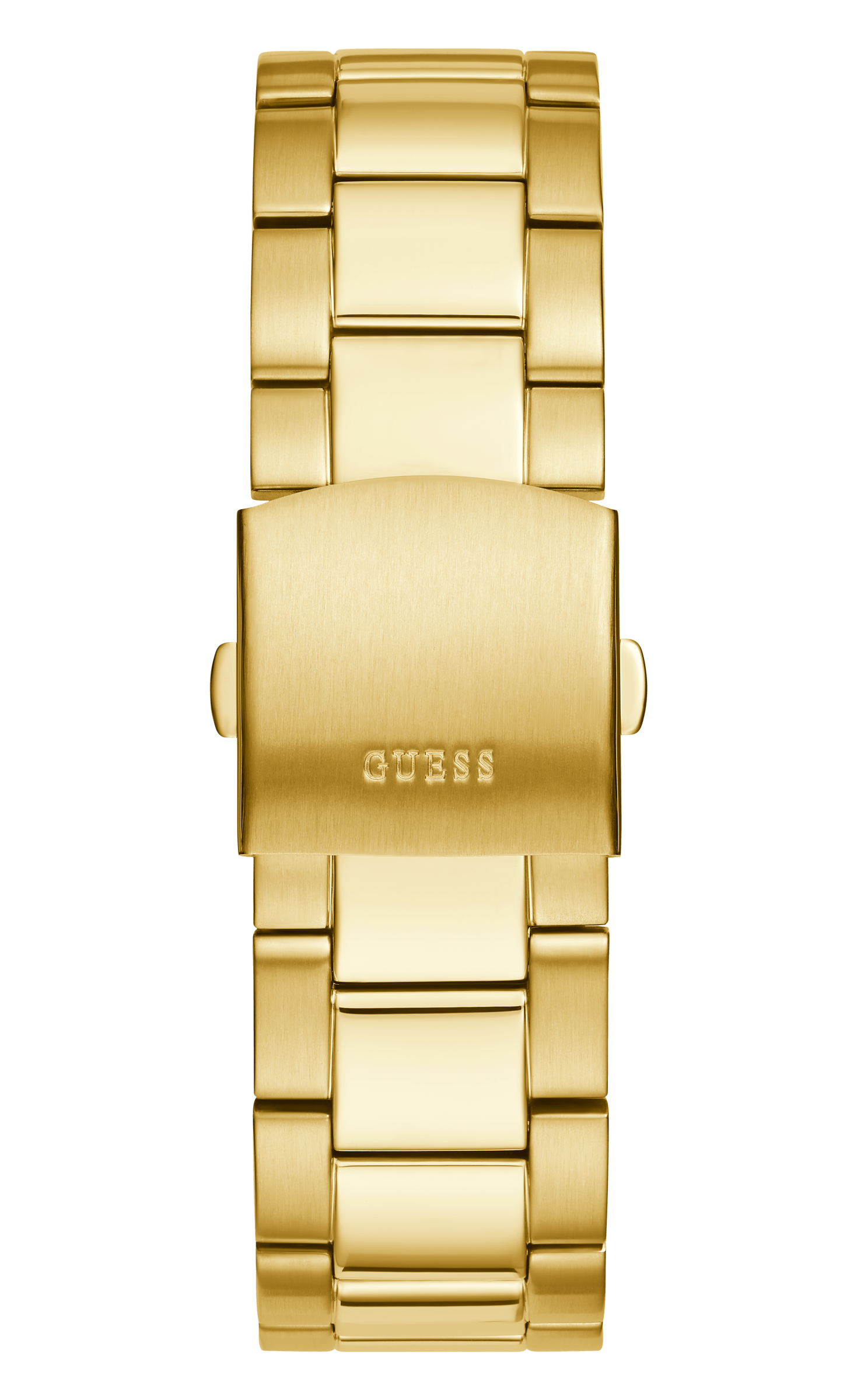 Guess Trophy Black and Gold Men's Analogue Watch GW0390G2 Watches Guess 