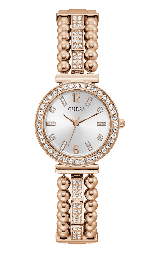 Guess Gala Rose Gold Women's Analogue Watch GW0401L3 Watches Guess 
