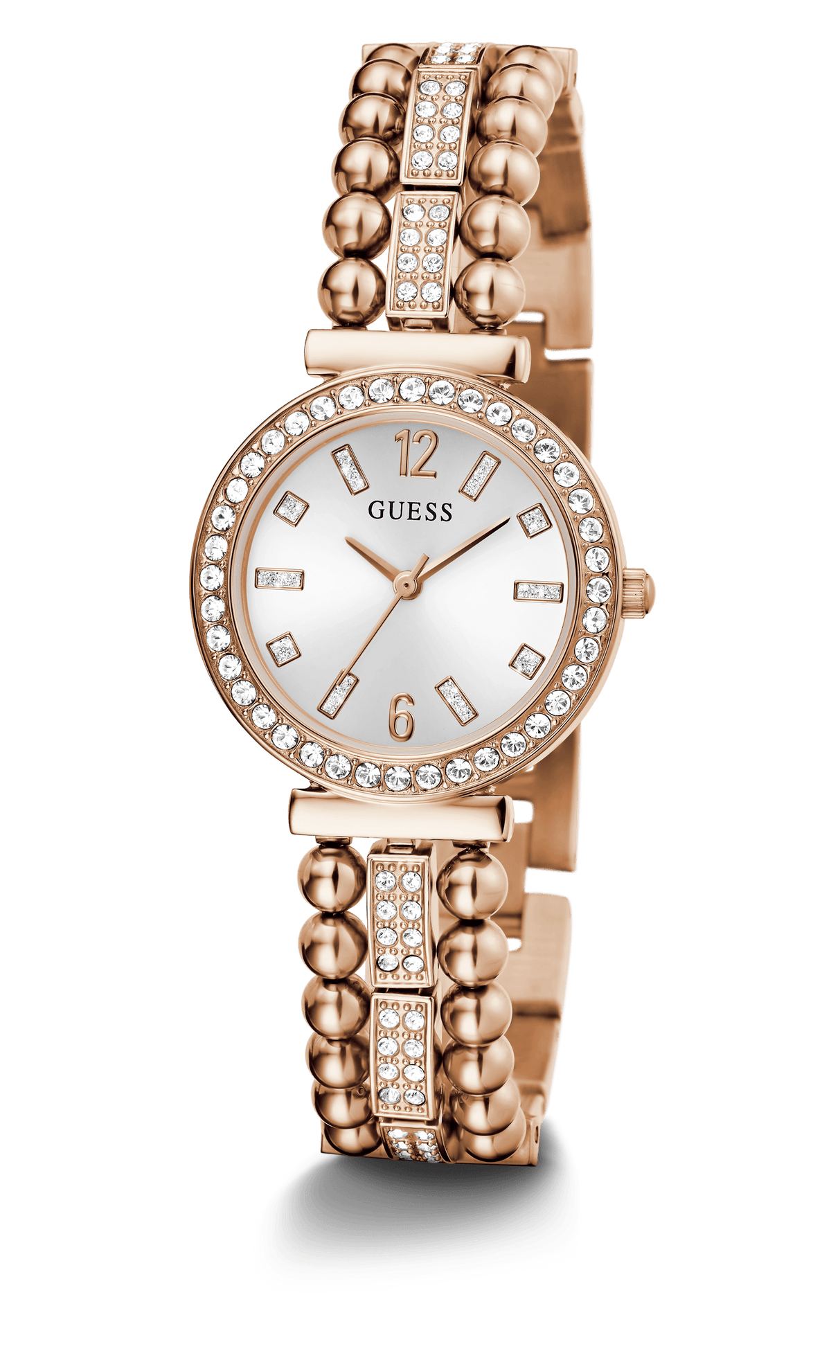 Guess Gala Rose Gold Women's Analogue Watch GW0401L3 Watches Guess 