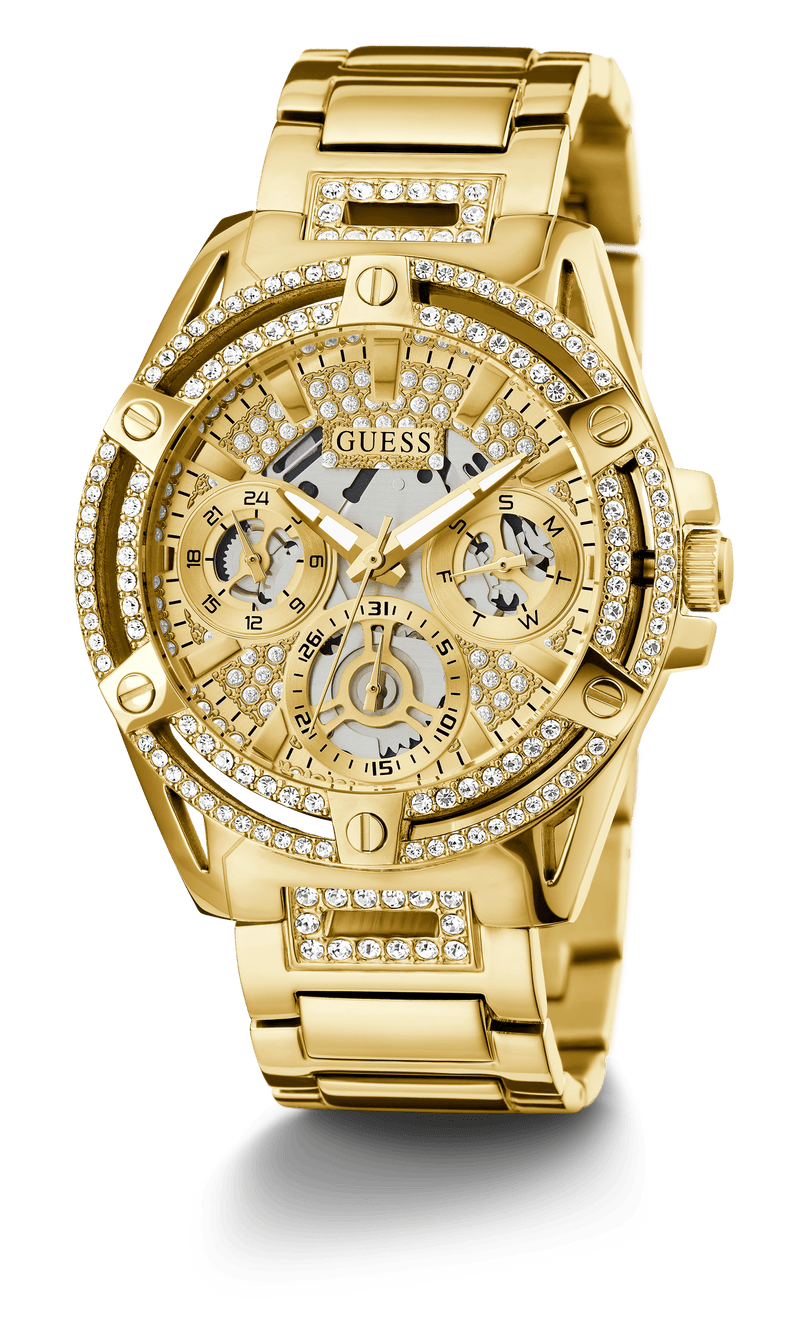 Guess Queen Gold Women's Watch GW0464L2 Watches Guess 