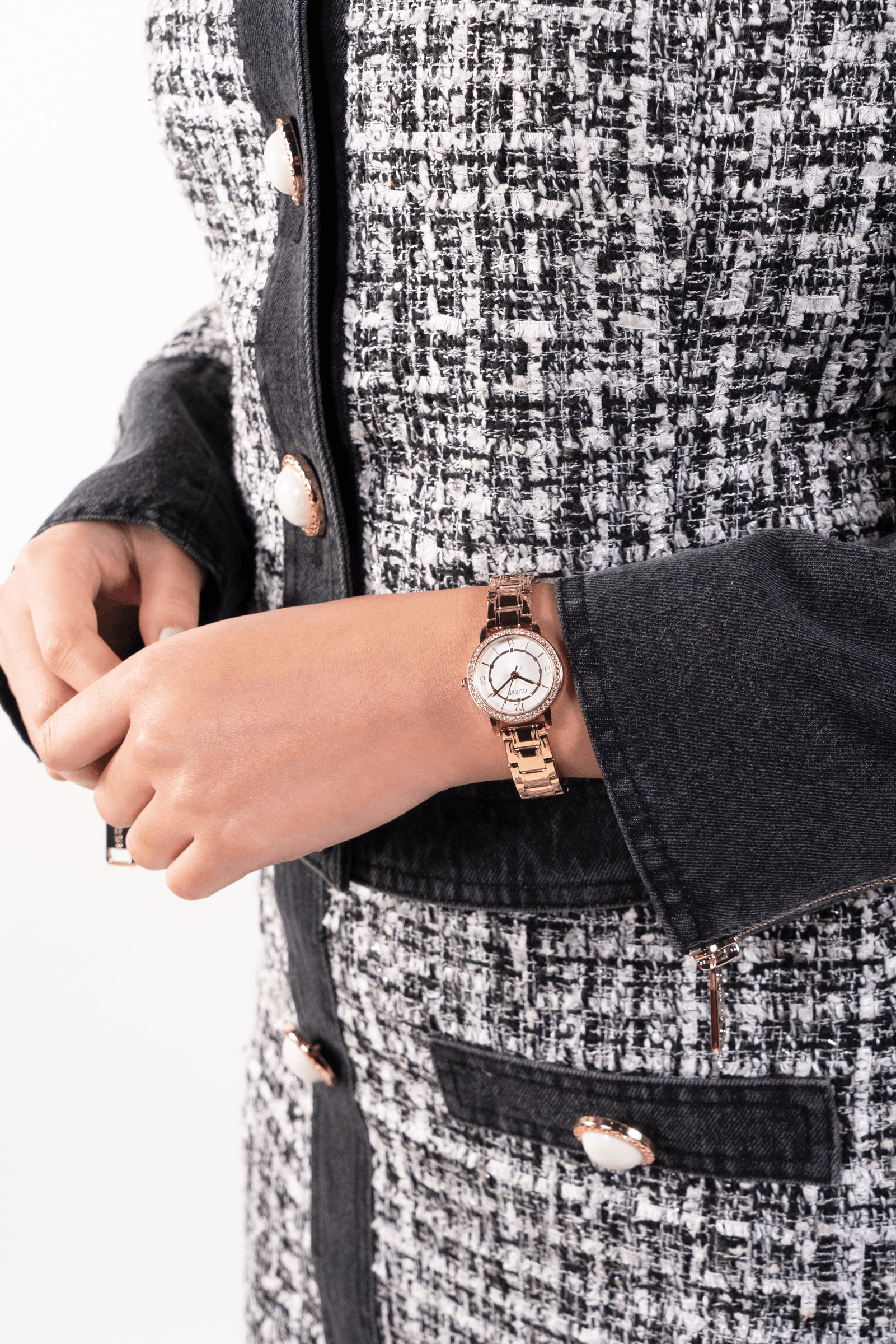 Guess Melody Rose Gold Women's Watch GW0468L3 Watches Guess 
