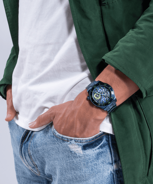 Guess Axle Navy Men's Watch GW0488G4 Watches Guess 