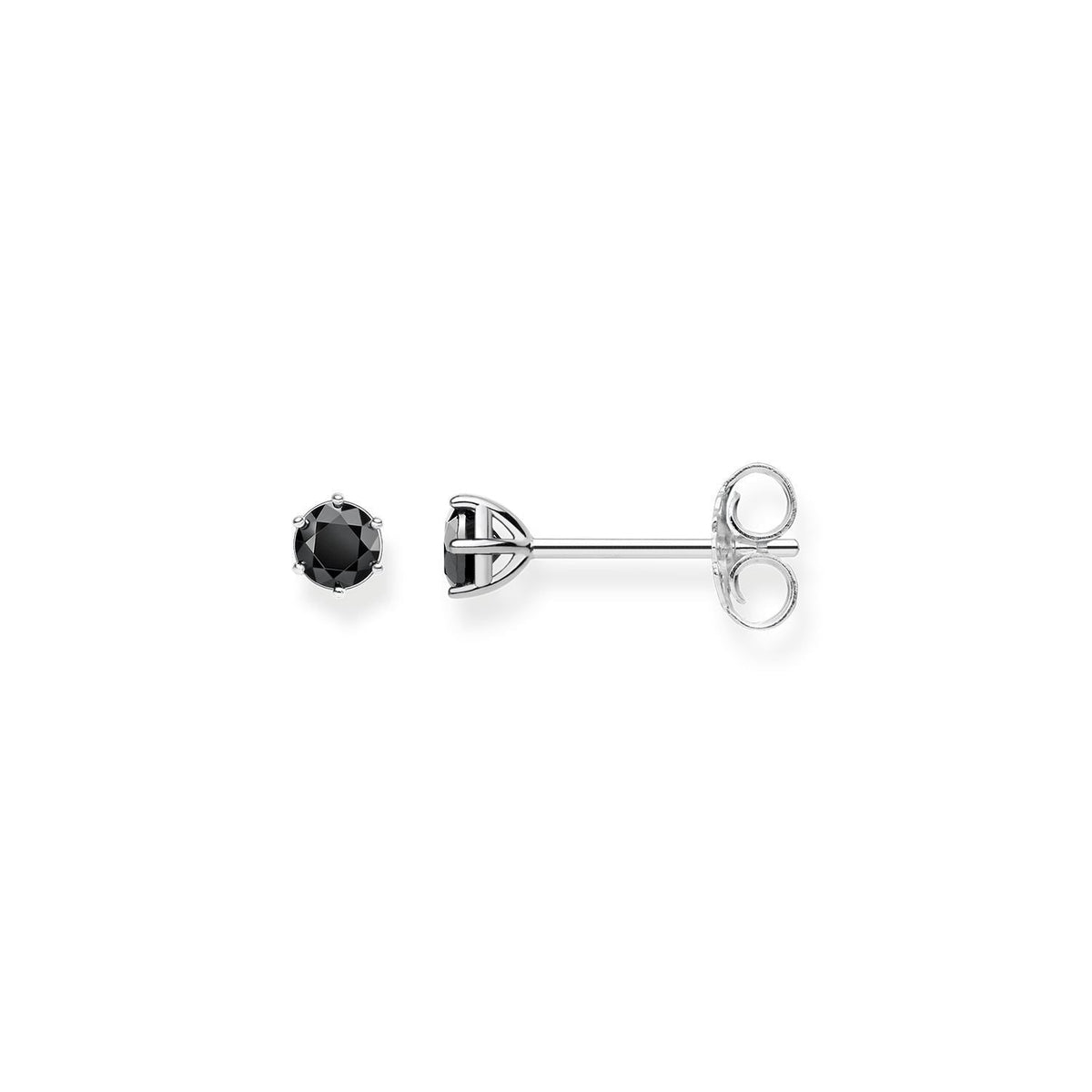Thomas Sabo Ear Studs "Black Stone" Earrings Thomas Sabo 
